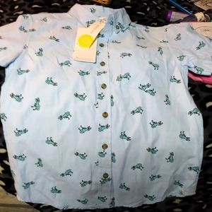 Boys Sovereign Code Button-Up T-shirt